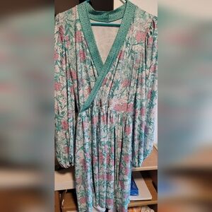 Avatar The Last Airbender White Lotus Teatime Wrap Dress Blackmilk Collab